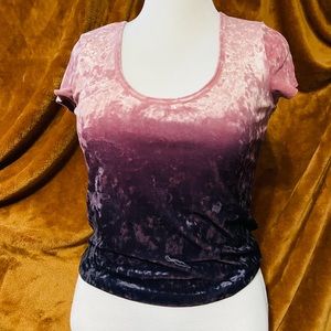 Dusky Velvet Top